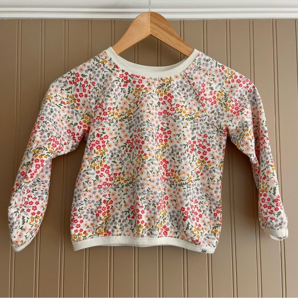 Rise Little Earthling Other - Rise Little Earthling 100% Cotton Floral Sweatshirt Child Size 5